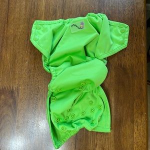 NWOT Kangacare Rumparooz One Size Cloth diaper cover,  tadpole color